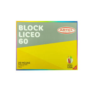 Block Dibujo Liceo 60 Artel