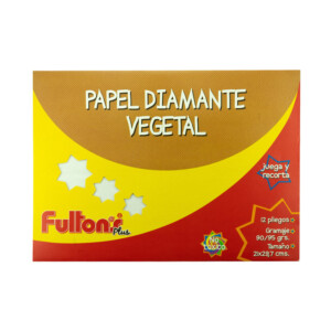 Carpeta Papel Diamante Vegetal Fultons