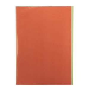 Carpeta Plastificada con Accoclip Roja