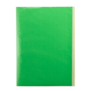 Carpeta Plastificada con Accoclip Verde Oscuro