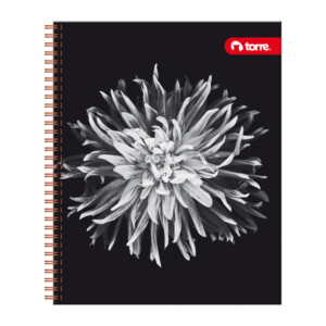 Cuaderno Universitario Clásico Black & White Torre