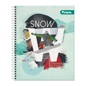 Cuaderno Universitario Clásico Hombre Torre