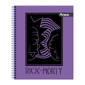 Cuaderno Universitario Clásico Rick and Morty Torre