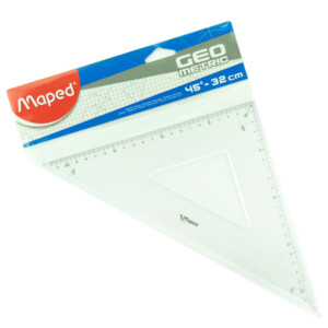 Escuadra Maped 45º 32 cm