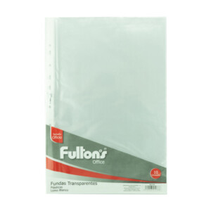 Fundas Transparentes Oficio Fultons