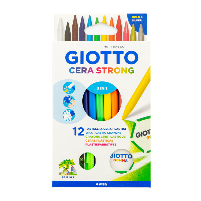 Crayón Giotto Cera Strong