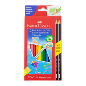 Lápices de Colores Largo Triangular Faber Castell