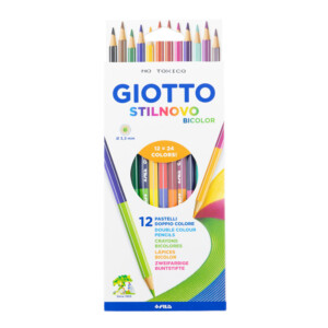 Lápices de Colores Stilnovo Bicolor