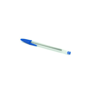 Lápiz Pasta Cristal Punta Mediana Bic Azul