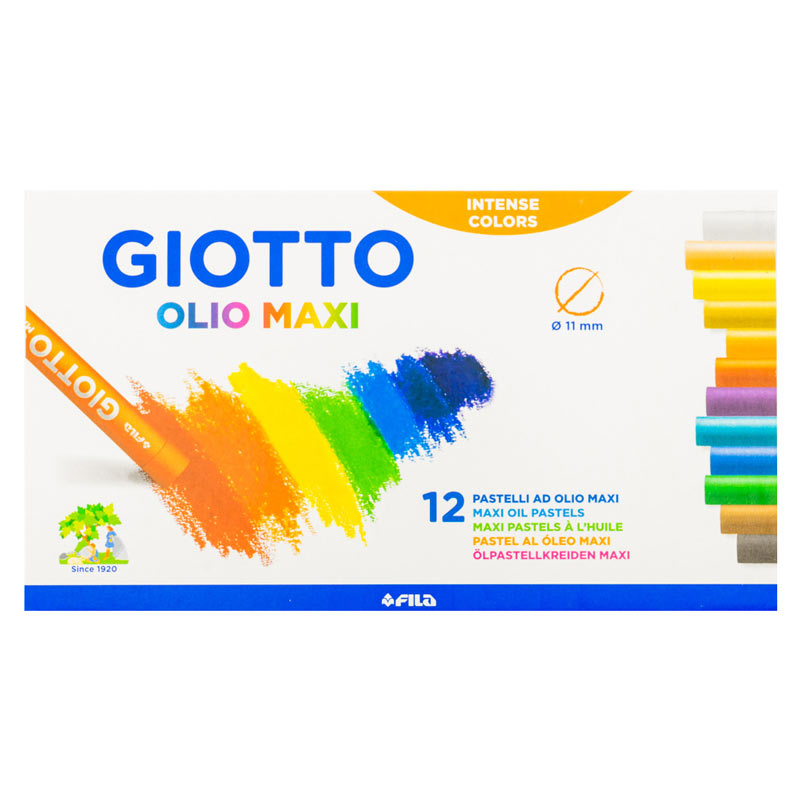Pastel Graso Giotto Olio x 12