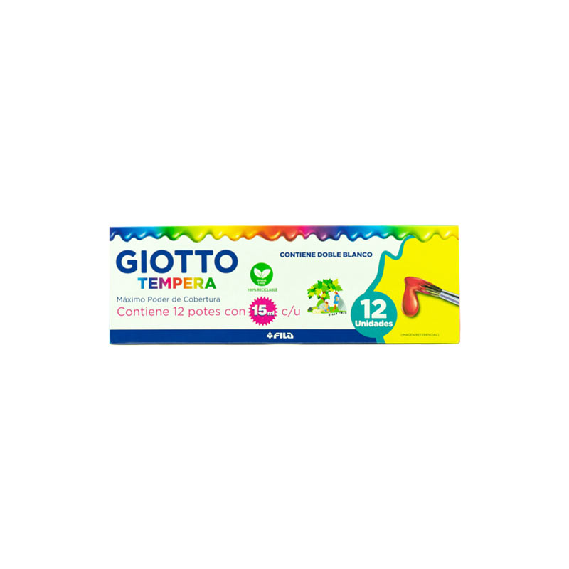 Témpera Giotto x 12