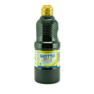 Témpera Giotto 500ml Negro