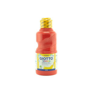 Témpera Giotto 250 ml Rojo