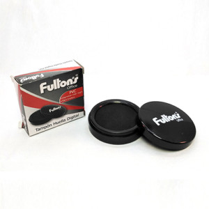 TAMPON HUELLA FULTONS DIGITAL PVC, COLOR NEGRO 40 mm
